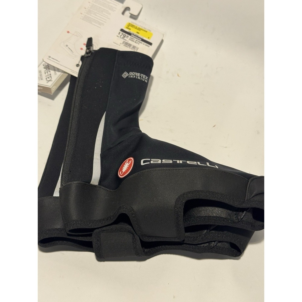 Castelli Estremo Winter Cold Weather Cycling Shoe Covers - S - EU 36-39 Black